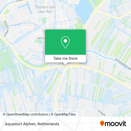 Aquaduct Alphen map