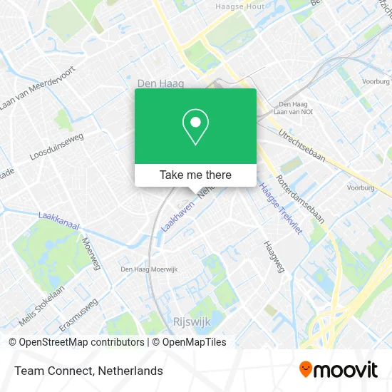 Team Connect map