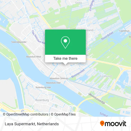 Laya Supermarkt map