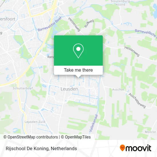 Rijschool De Koning map