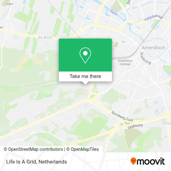 Life Is A Grid map