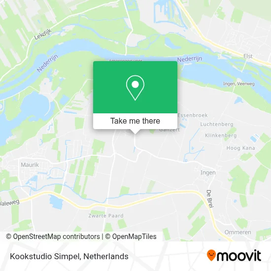 Kookstudio Simpel map