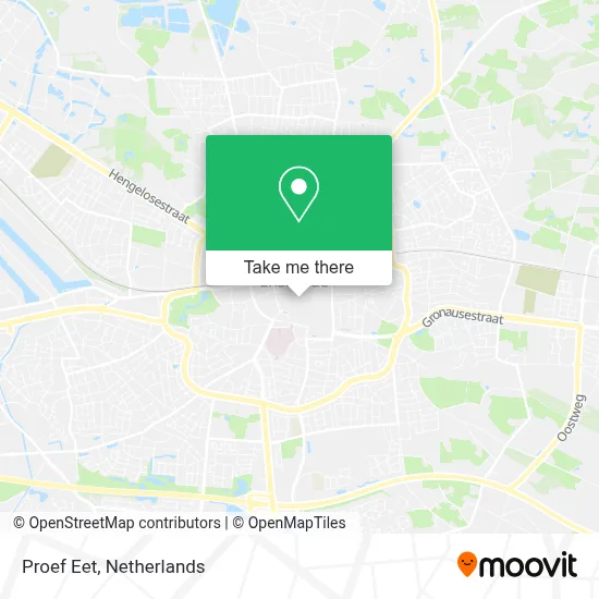 Proef Eet map