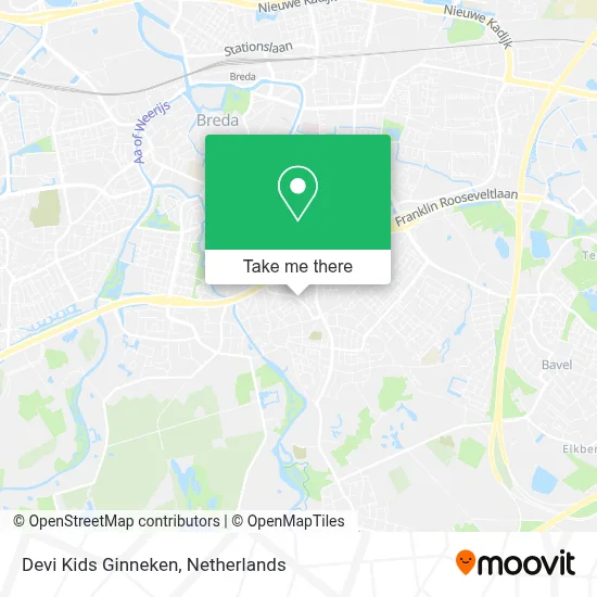 Devi Kids Ginneken map