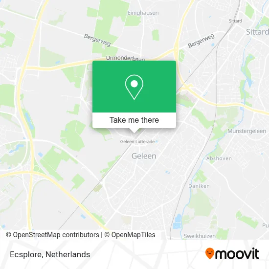 Ecsplore map