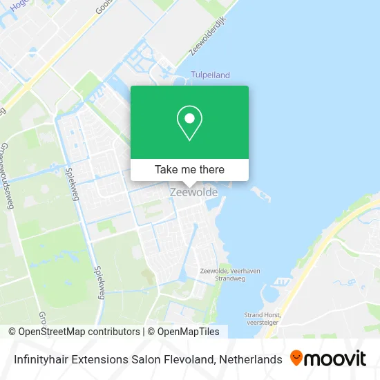 Infinityhair Extensions Salon Flevoland map