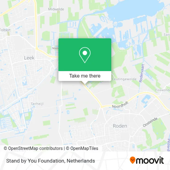 Stand by You Foundation map
