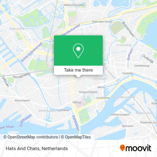 Hats And Chats map