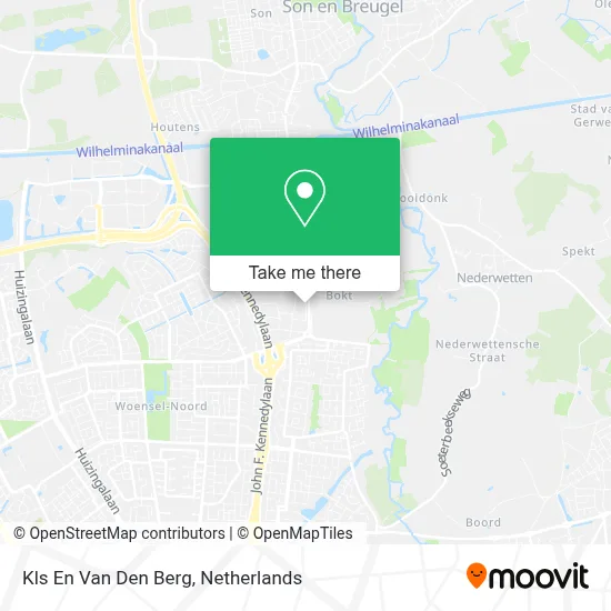 Kls En Van Den Berg map