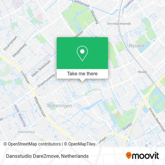 Dansstudio Dare2move Karte