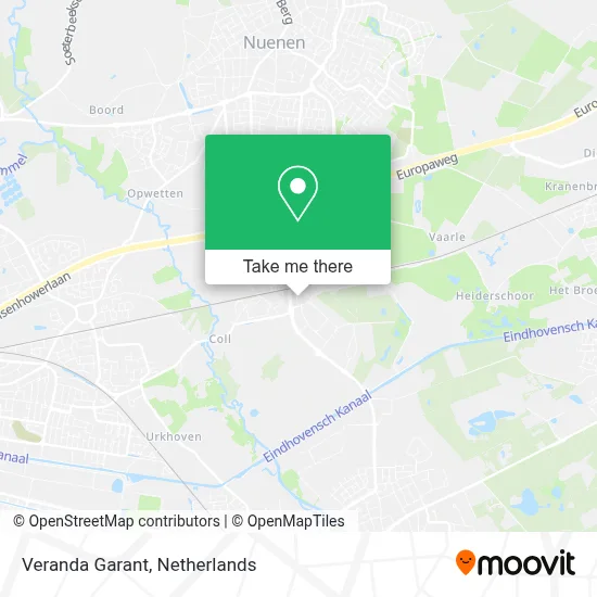Veranda Garant map