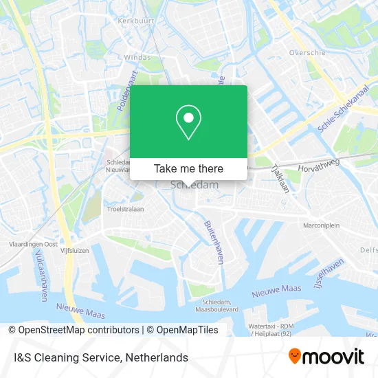 I&S Cleaning Service map