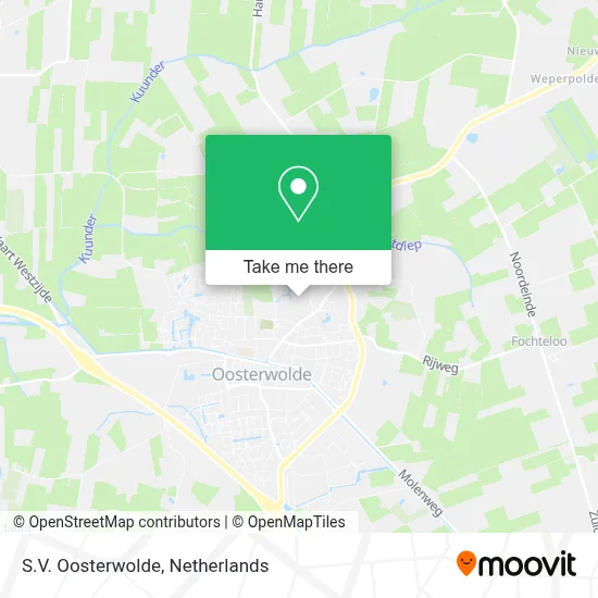 S.V. Oosterwolde map
