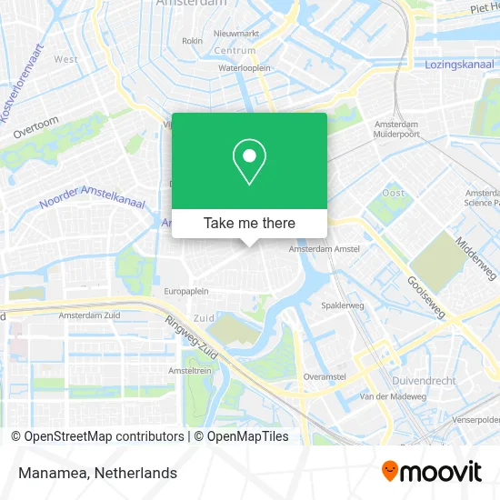 Manamea map