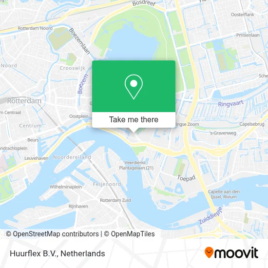 Huurflex B.V. map