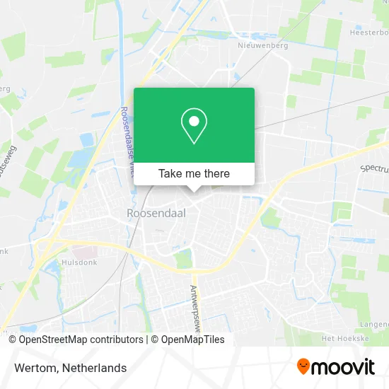 Wertom map