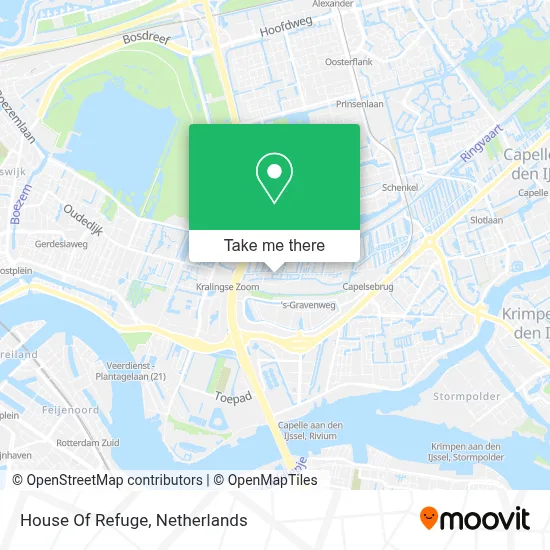 House Of Refuge map
