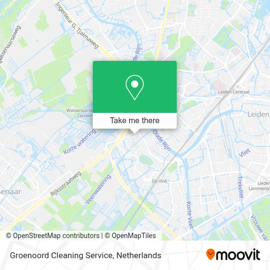 Groenoord Cleaning Service map