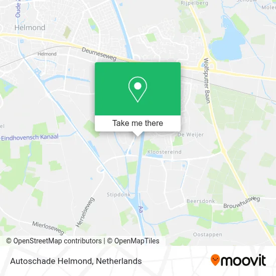 Autoschade Helmond map