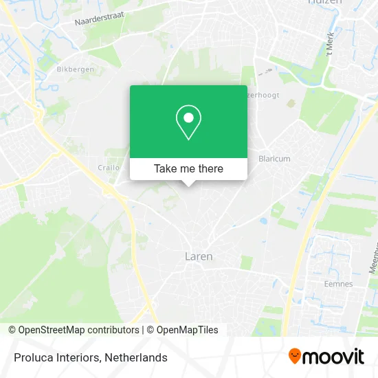 Proluca Interiors map