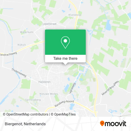 Biergenot map