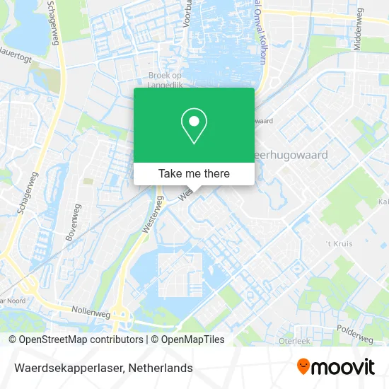 Waerdsekapperlaser map