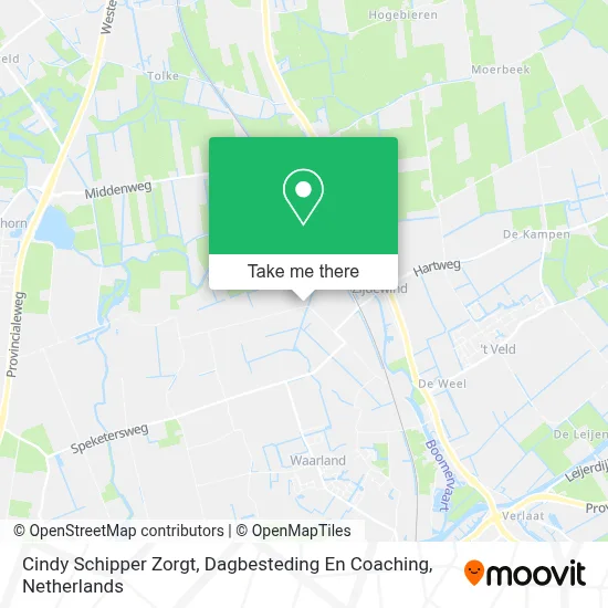 Cindy Schipper Zorgt, Dagbesteding En Coaching Karte