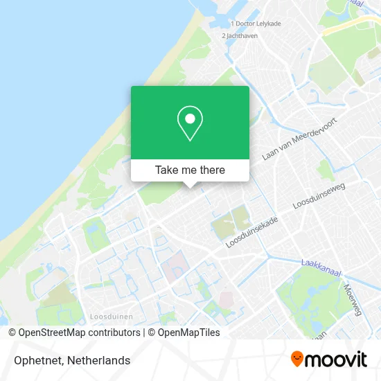 Ophetnet map