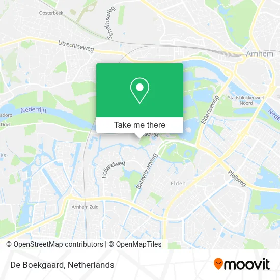 De Boekgaard map