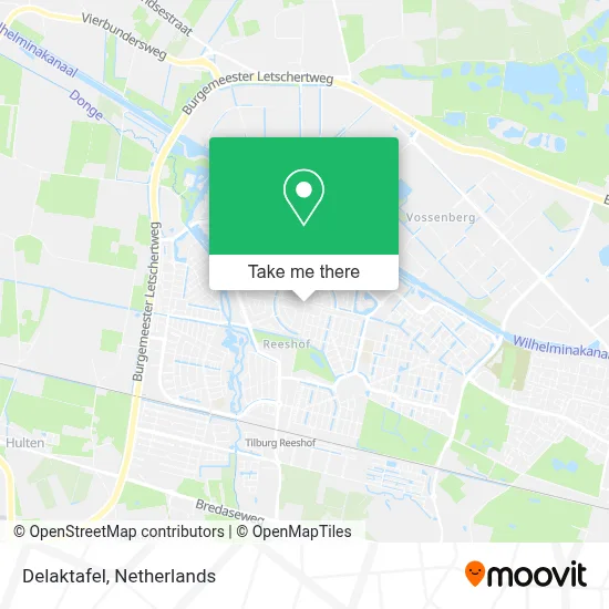 Delaktafel map