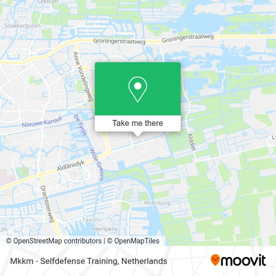 Mkkm - Selfdefense Training map