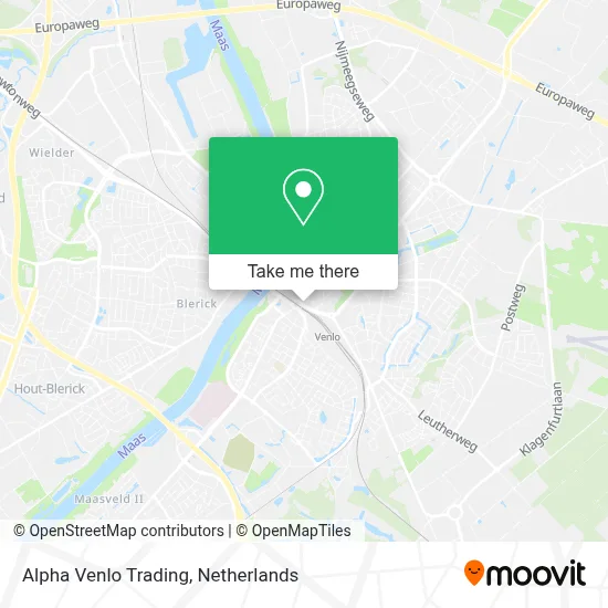 Alpha Venlo Trading map