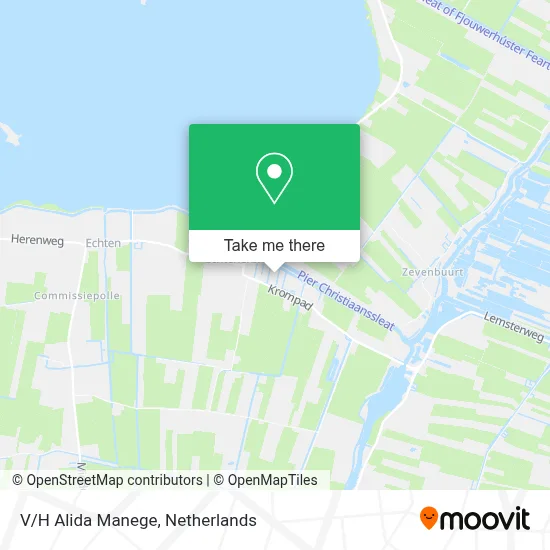 V/H Alida Manege map