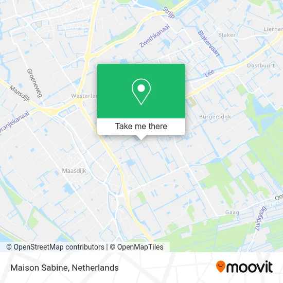 Maison Sabine map