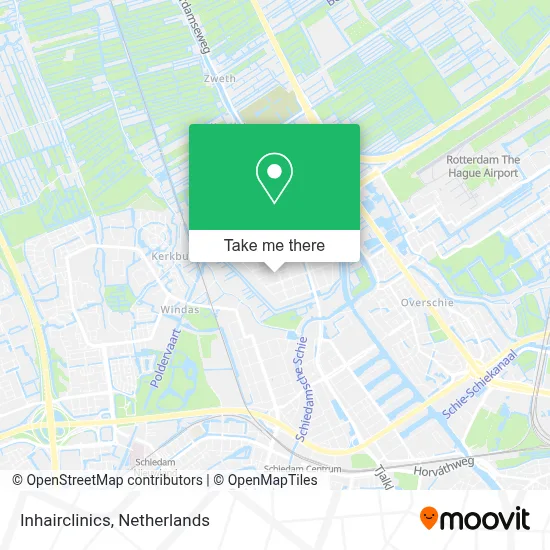 Inhairclinics map