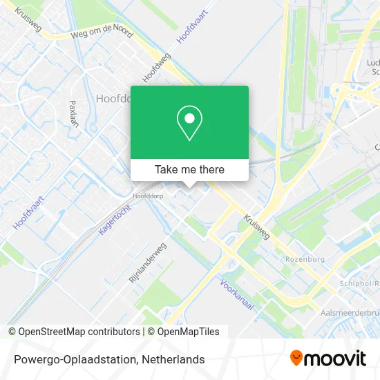 Powergo-Oplaadstation map
