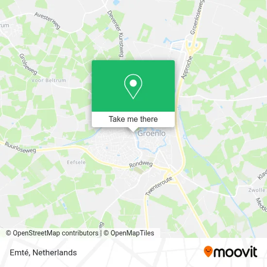 Emté map