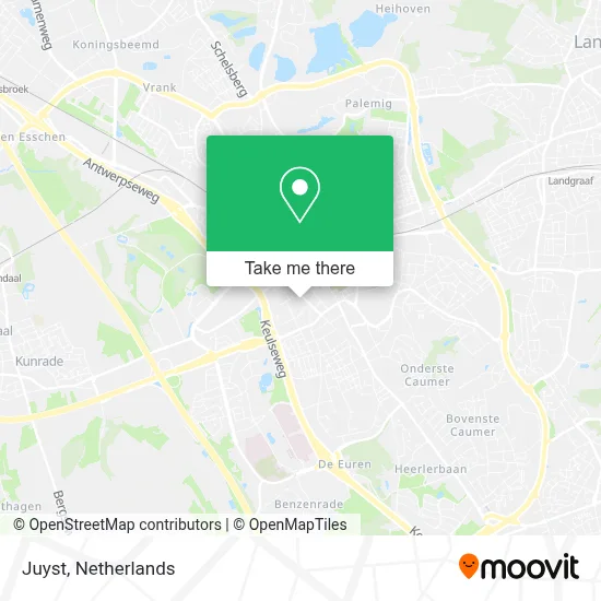 Juyst map