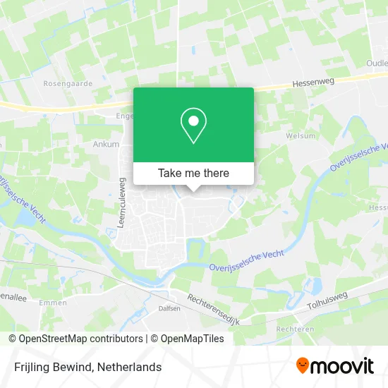 Frijling Bewind map