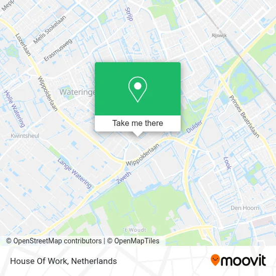 House Of Work map