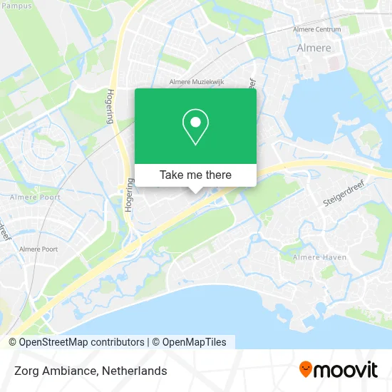 Zorg Ambiance map
