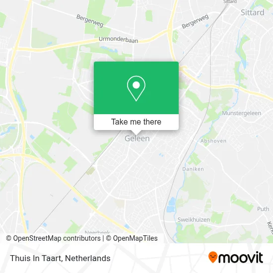Thuis In Taart map