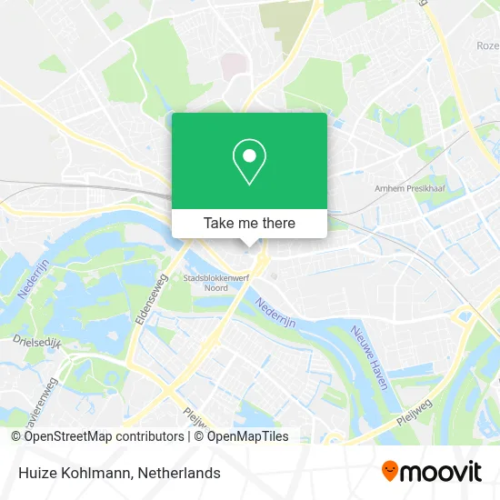 Huize Kohlmann map