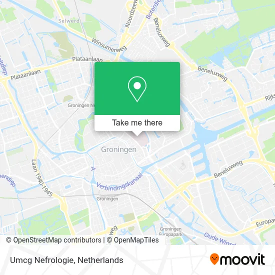 Umcg Nefrologie map