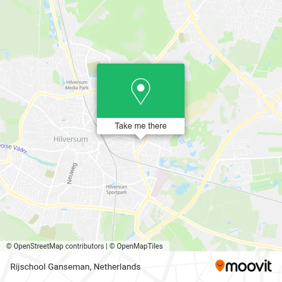 Rijschool Ganseman map