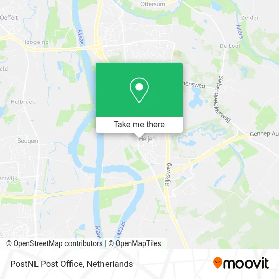 Postnl Postkantoor map