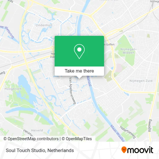 Soul Touch Studio map