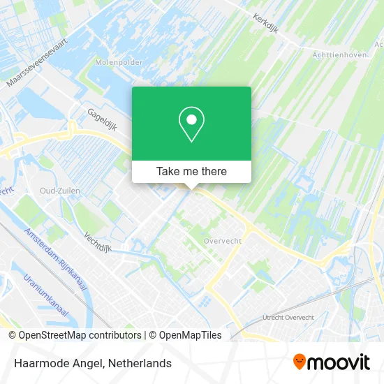 Haarmode Angel map