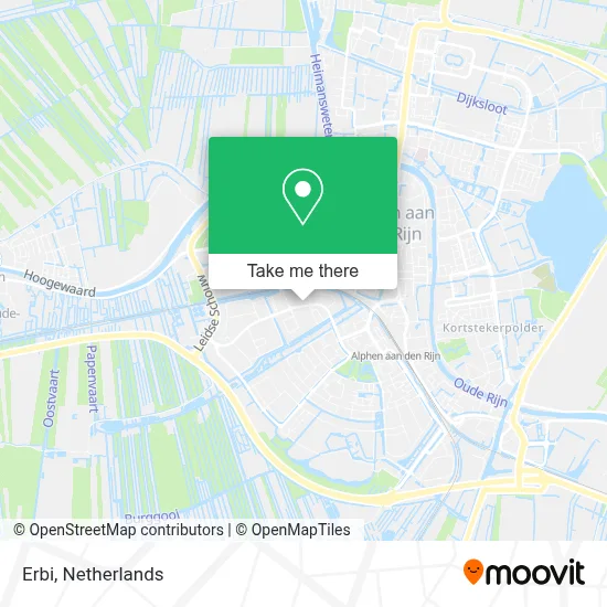 Erbi map
