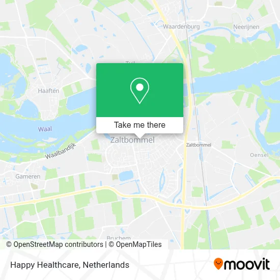 Happy Healthcare map